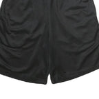 STARTER Mens Black Sports Shorts S W26 Elastic Waisttrack Lightweight Polyester