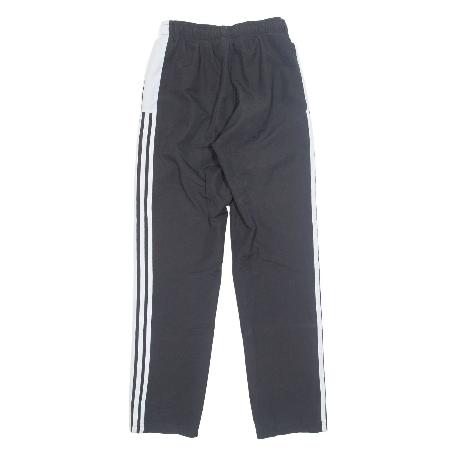ADIDAS Mesh Lined Mens Track Pants Black Straight S W25 L31