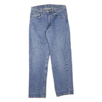 LEVI'S Mens Jeans Blue Regular Straight Denim Light W33 L30 Zip Cotton Blend