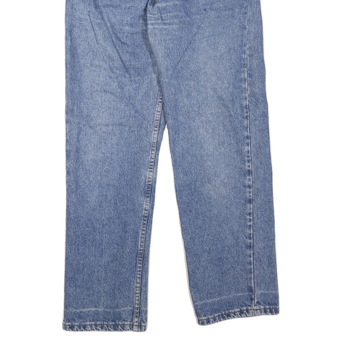 LEVI'S Mens Jeans Blue Regular Straight Denim Light W33 L30 Zip Cotton Blend