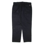 DICKIES Mens Trousers Black Regular Tapered W38 L30