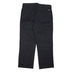 DICKIES Chino Mens Trousers Black Regular Straight W36 L30