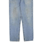 CARHARTT Womens Regular Fit Light Blue Denim Jeans W32 L32 Cotton Blend Zip