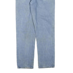 CARHARTT Womens Regular Fit Light Blue Denim Jeans W32 L32 Cotton Blend Zip