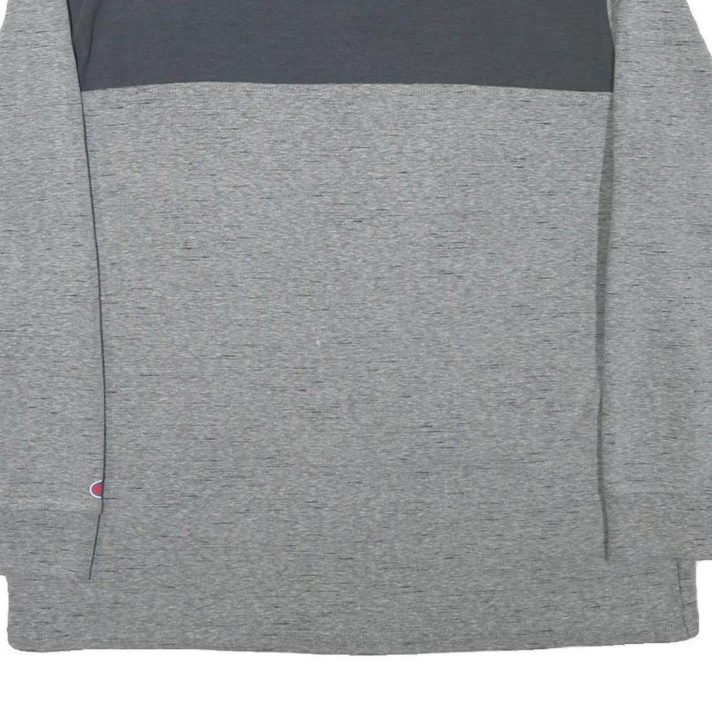 CHAMPION Mens Grey & Charcoal Wake Forest WF High Neck XL Sweatshirt