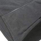 THE NORTH FACE Mens Black Grey Fleece Jacket L Polyester Zip Outdoor Casual