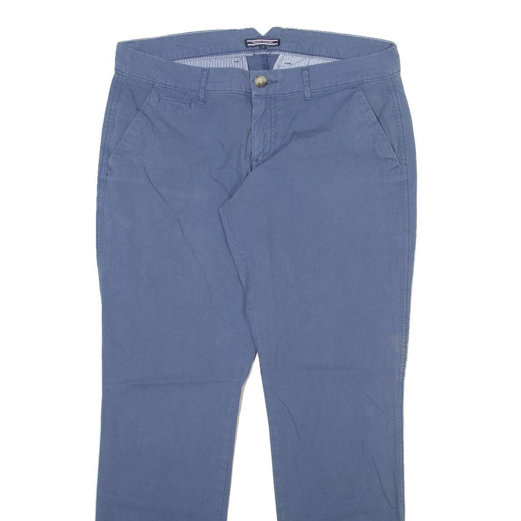 TOMMY HILFIGER Womens Trousers Blue Slim Skinny W32 L29