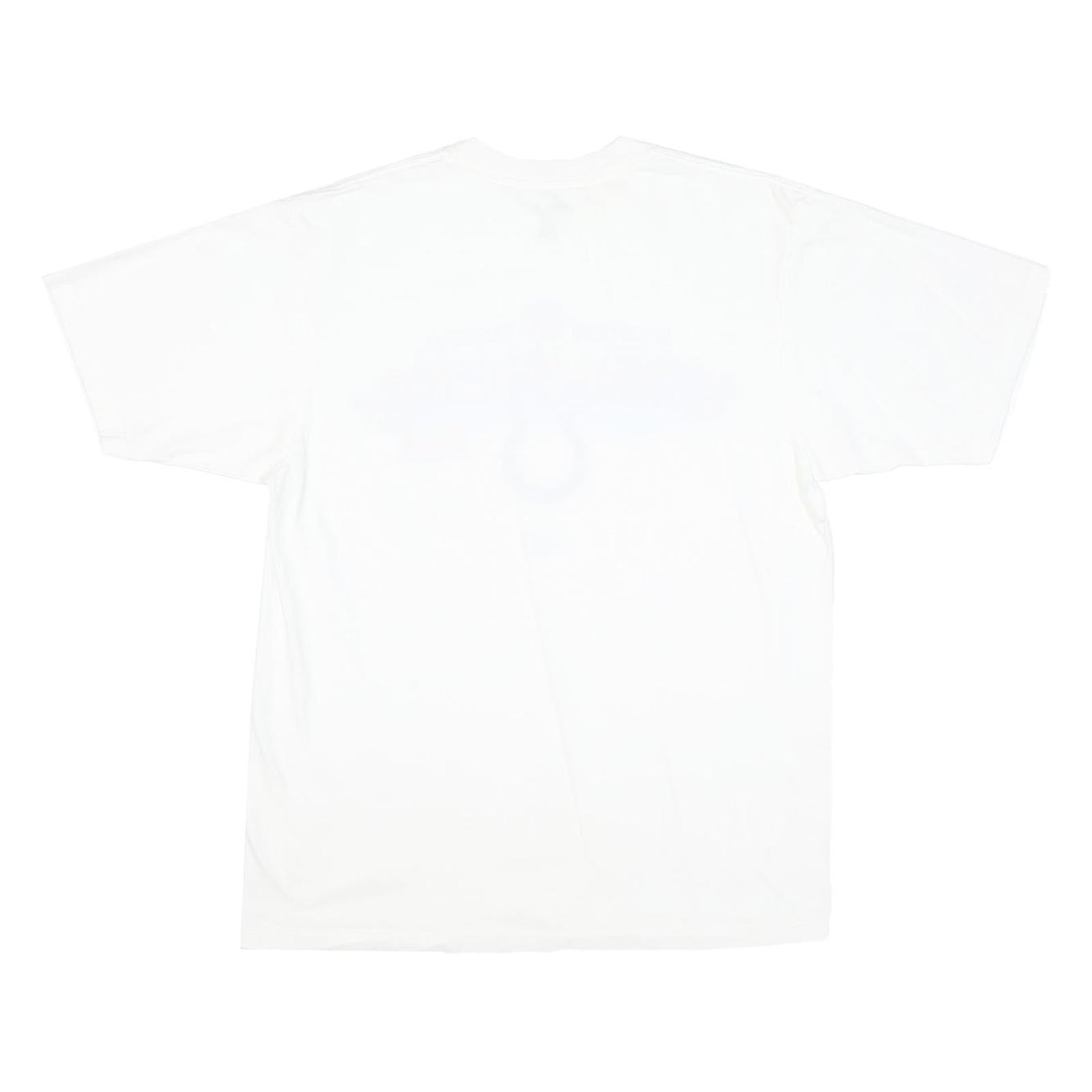 REEBOK Mens White NFL Super Bowl Champions Graphic T-Shirt M Short Sleeve Crew