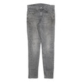 LEVI'S 519 HI-BALL Mens Jeans Grey Slim Skinny Denim W30 L30 Zip Closure