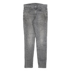 LEVI'S 519 HI-BALL Mens Jeans Grey Slim Skinny Denim W30 L30 Zip Closure