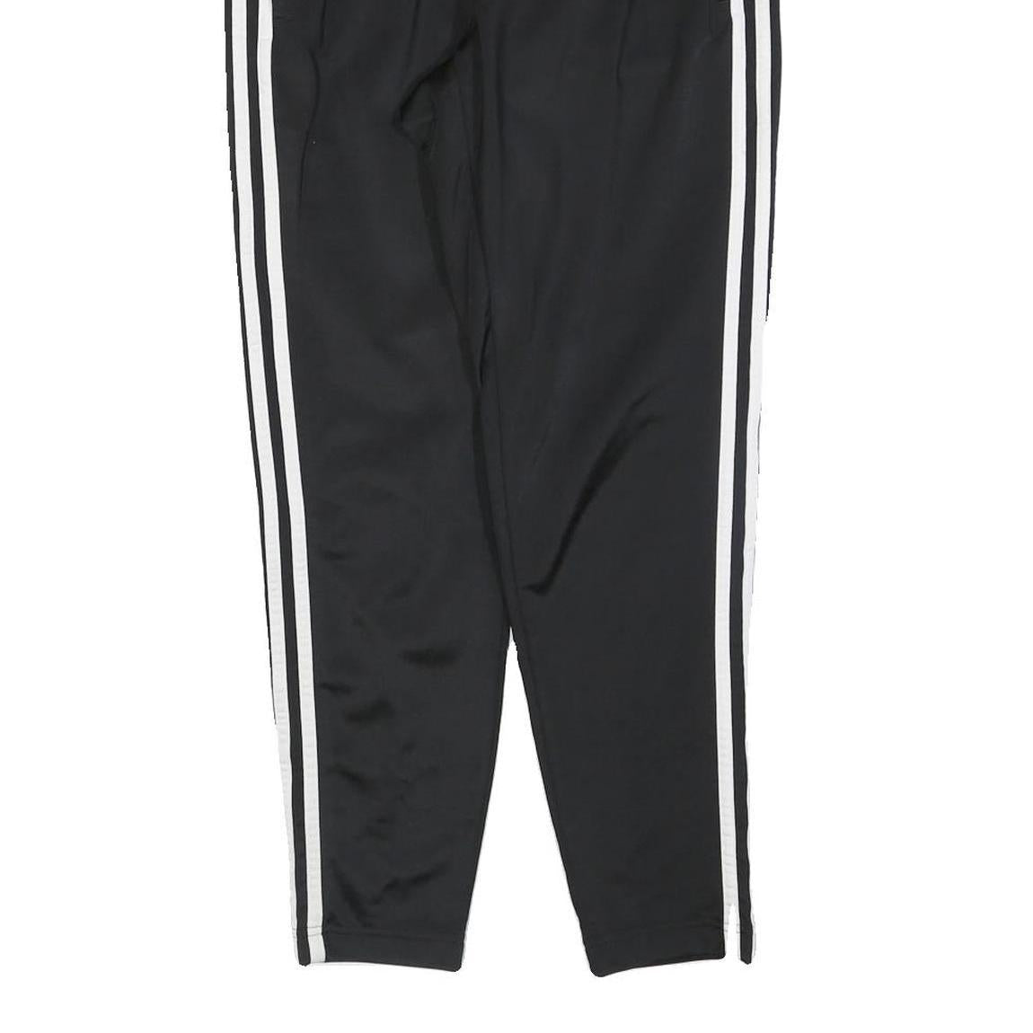 ADIDAS Womens Joggers Black & White Slim Tapered S W26 L27 Track Pants