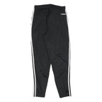 ADIDAS Womens Joggers Black & White Slim Tapered S W26 L27 Track Pants