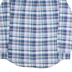 RALPH LAUREN Mens Blue Green Plaid Shirt XL Classic Fit Cotton Button Down