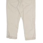 LEVI'S Womens Slim Beige Denim Slim Jeans W32 L22 Modern Crop Cotton Blend