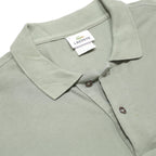 LACOSTE Mens Green Cotton Polo Shirt 2XL Croc Logo Short Sleeve Classic