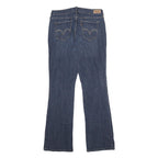 LEVI'S Womens Jeans Blue Regular Bootcut Denim Medium W30 L34 Classic Zip