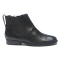 LL BEAN Womens Chelsea Boots Black Leather UK 7 Classic Comfort Style
