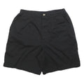 JENIFER MOORE Womens Shorts Black Casual Plain S W26 Lightweight Button Fly