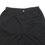 JENIFER MOORE Womens Shorts Black Casual Plain S W26 Lightweight Button Fly
