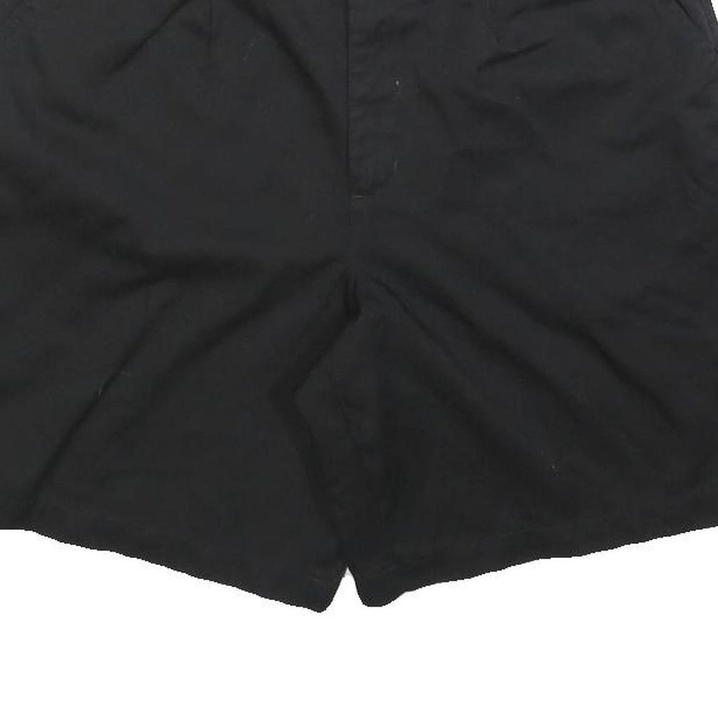 JENIFER MOORE Womens Shorts Black Casual Plain S W26 Lightweight Button Fly