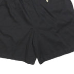 JENIFER MOORE Womens Shorts Black Casual Plain S W26 Lightweight Button Fly