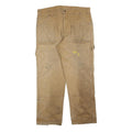 DICKIES Mens Jeans Beige Relaxed Straight Denim W38 L32 Durable Workwear