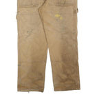 DICKIES Mens Jeans Beige Relaxed Straight Denim W38 L32 Durable Workwear