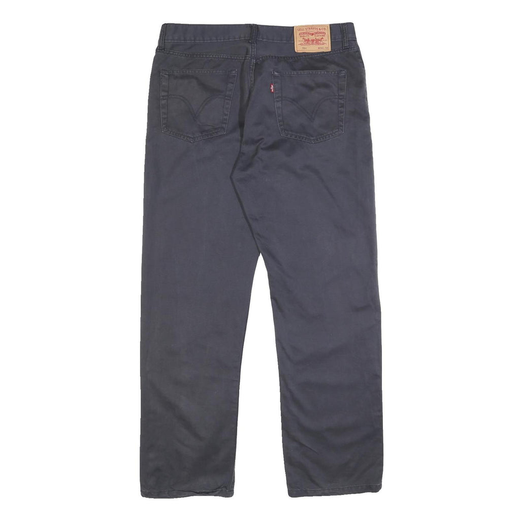 LEVI'S 751 Mens Jeans Blue Regular Straight Denim Medium W36 L32 Classic Fit
