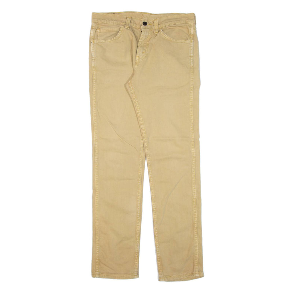 LEVI'S 511 Mens Trousers Beige Slim Straight W30 L29