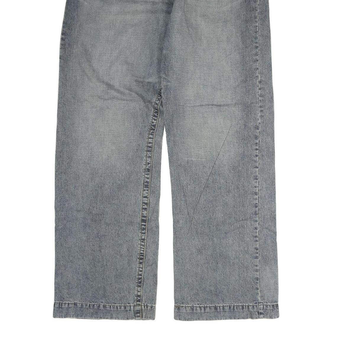 BLEND Mens Regular Fit Blue Denim Jeans W36 L32 Classic Cotton Zip Closure