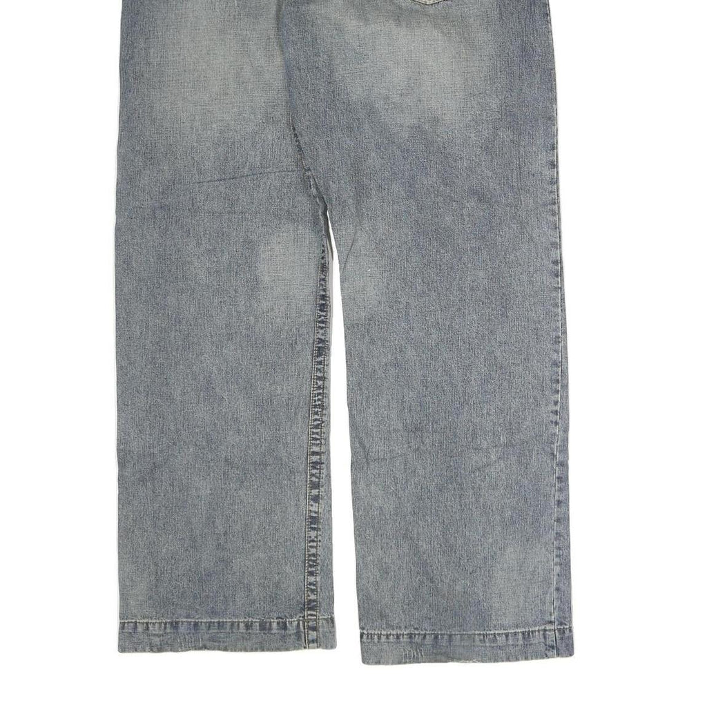 BLEND Mens Regular Fit Blue Denim Jeans W36 L32 Classic Cotton Zip Closure