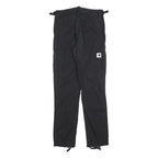 CARHARTT Womens Cotton Blend Black Relaxed Cargo Trousers W26 L32 Workwear