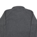 MOUNTAIN GEAR Womens Grey Plain Rugby Collar Polyester Jumper M Outdoor Casual