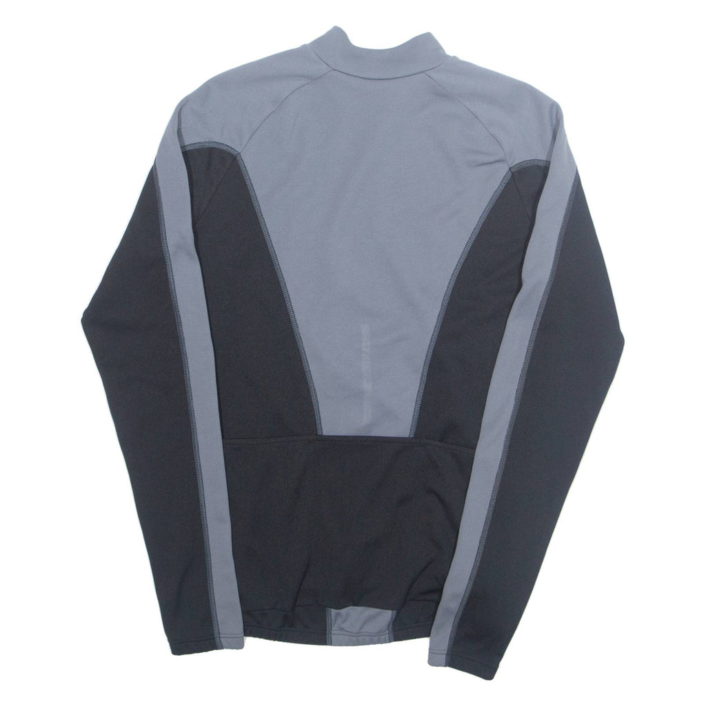 CRONICS Mens Sweatshirt Grey 1/4 Zip L