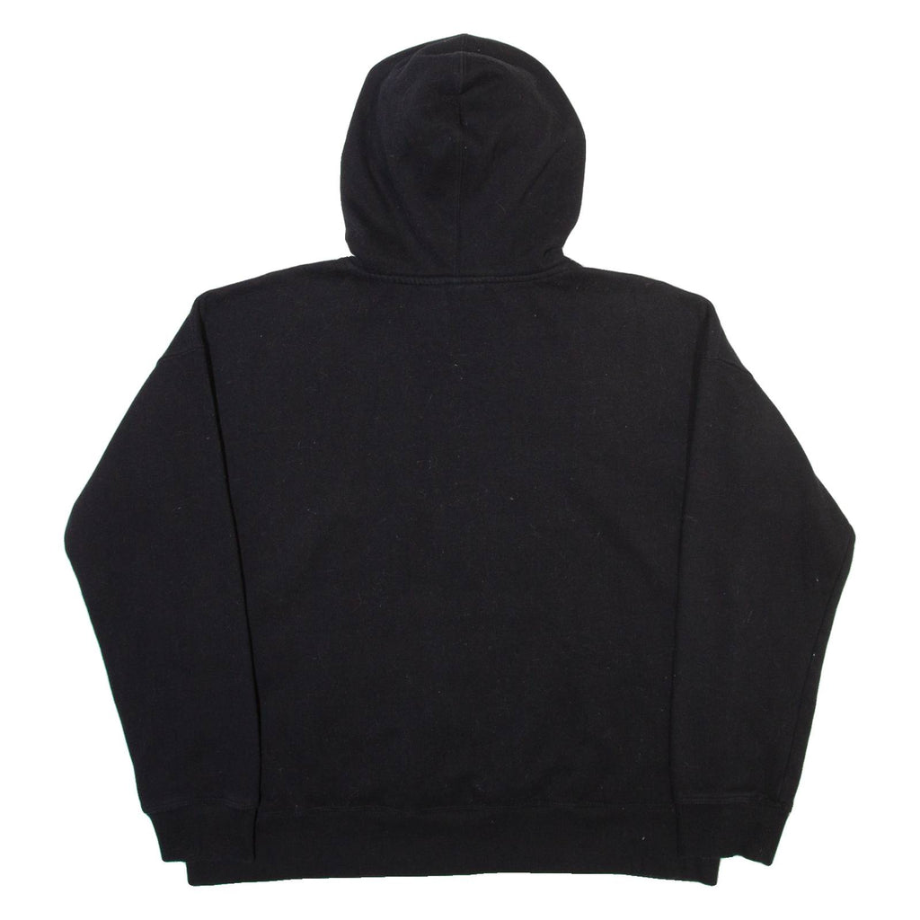 DKNY Womens Black Hoodie L