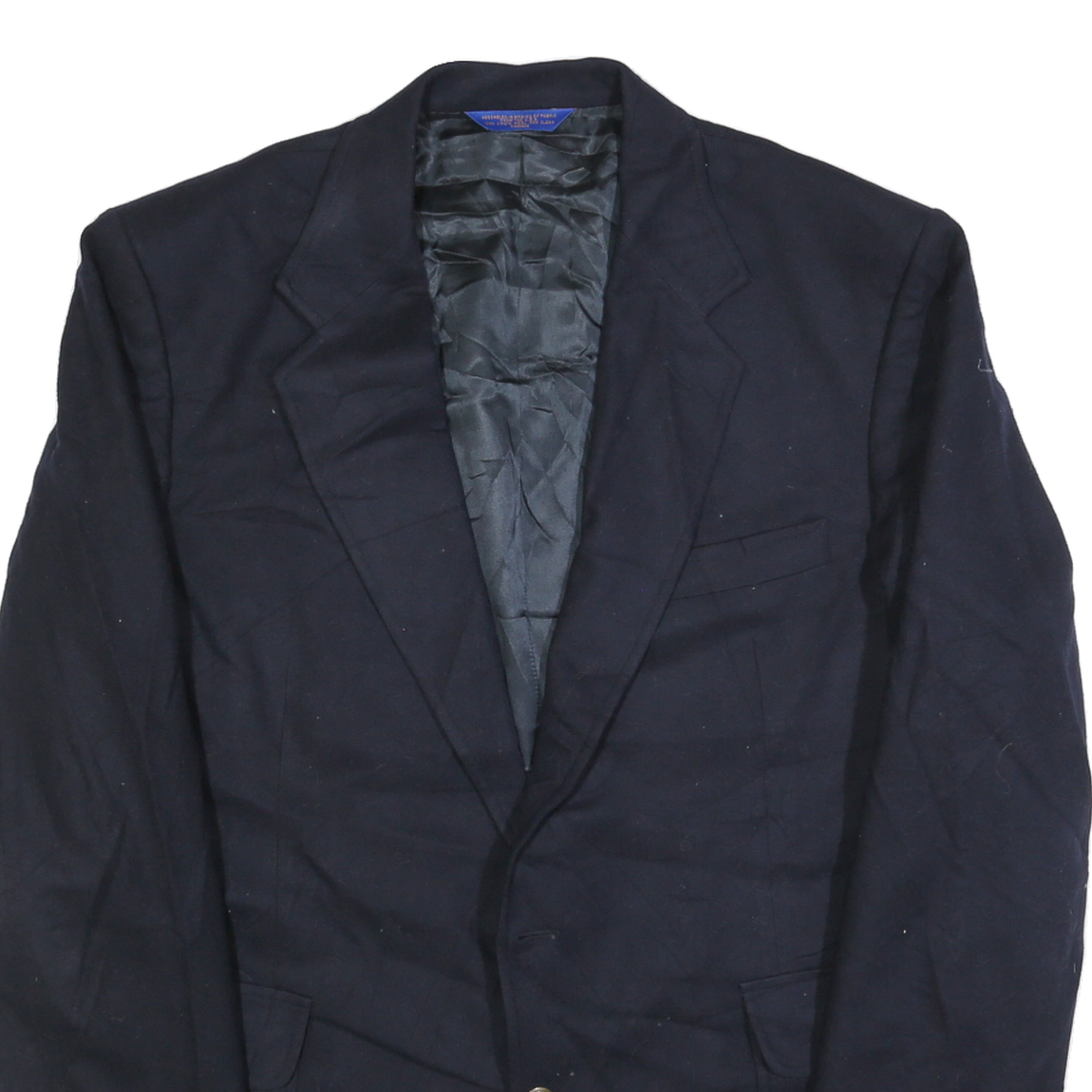 PENDLETON Mens Black Wool Classic Jacket L Button Plain Blazer