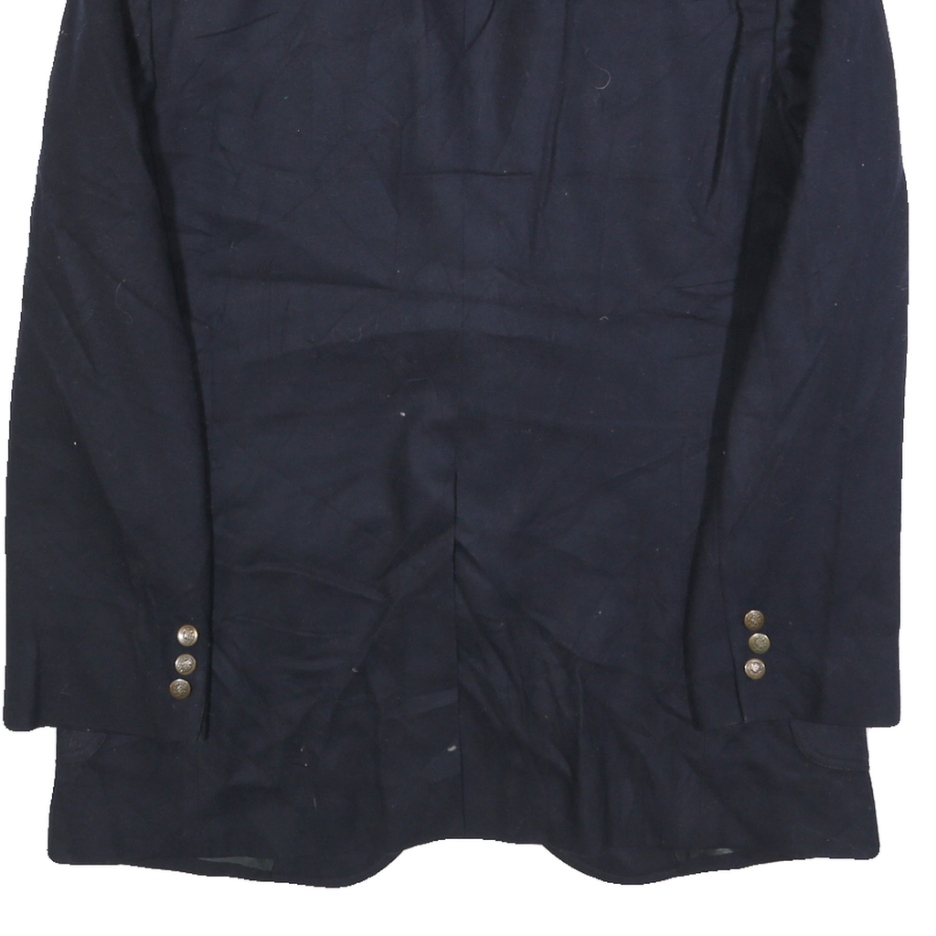 PENDLETON Mens Black Wool Classic Jacket L Button Plain Blazer