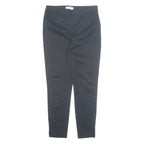 REISS Chino Womens Trousers Black Regular Tapered W28 L28