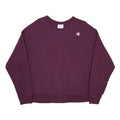 CHAMPION REVERSE WEAVE Womens Maroon Crew Neck 2XL Sweatshirt Cotton Blend