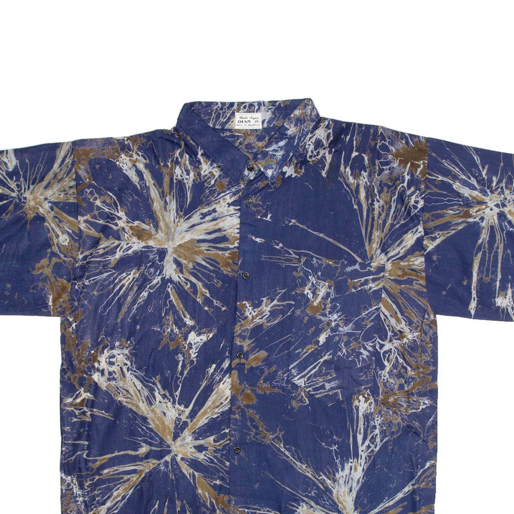 DIAN Mens Shirt Blue 2XL