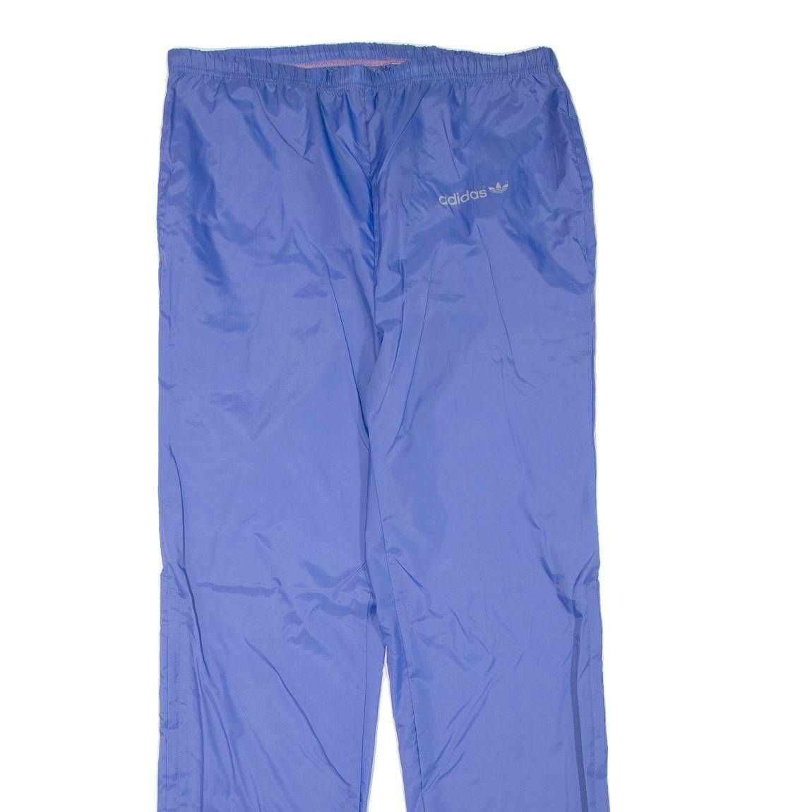 ADIDAS Mens Track Pants Blue Straight M W36 L33