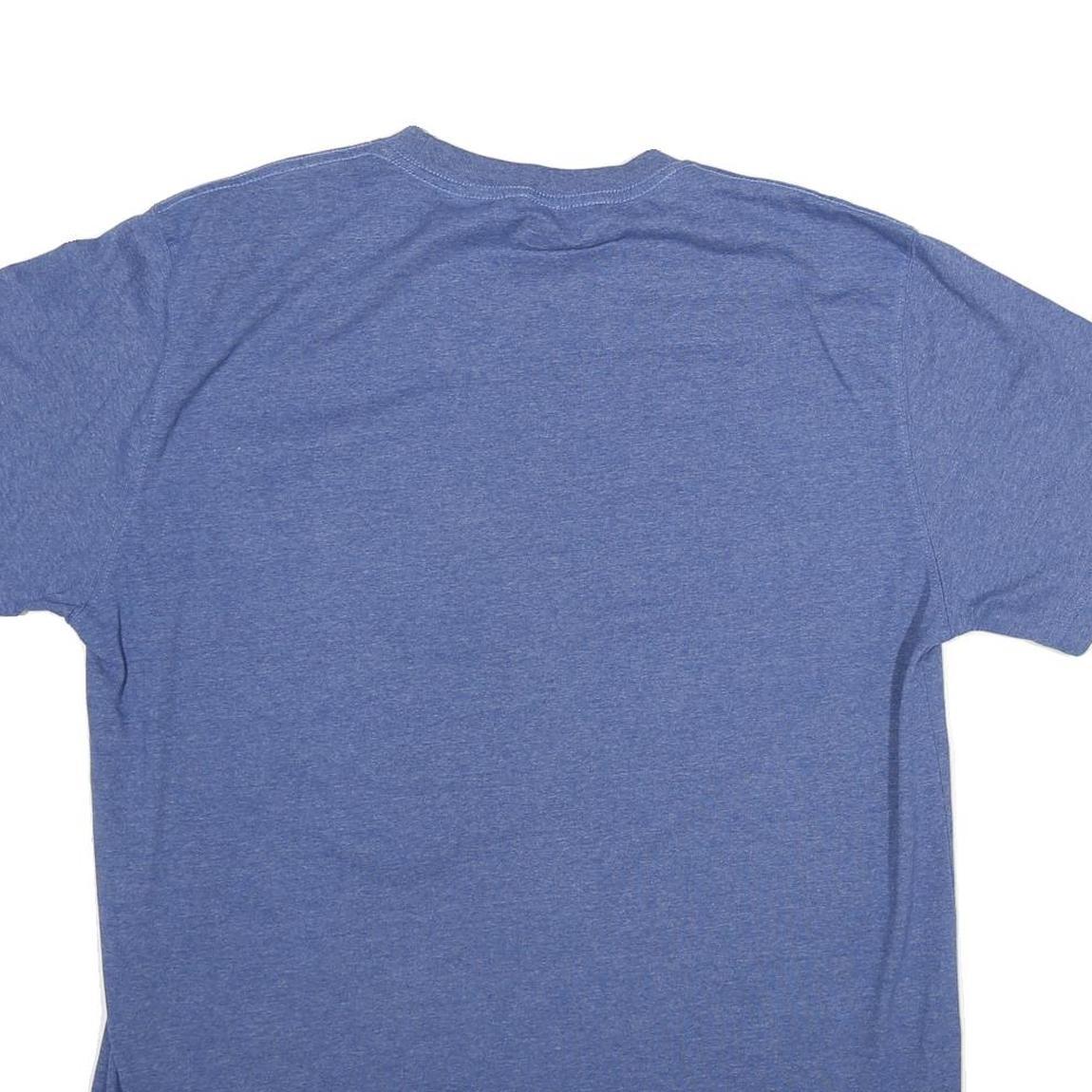 DICKIES Mens Blue Pocket T-Shirt XL Short Sleeve Crew Neck Classic Cotton