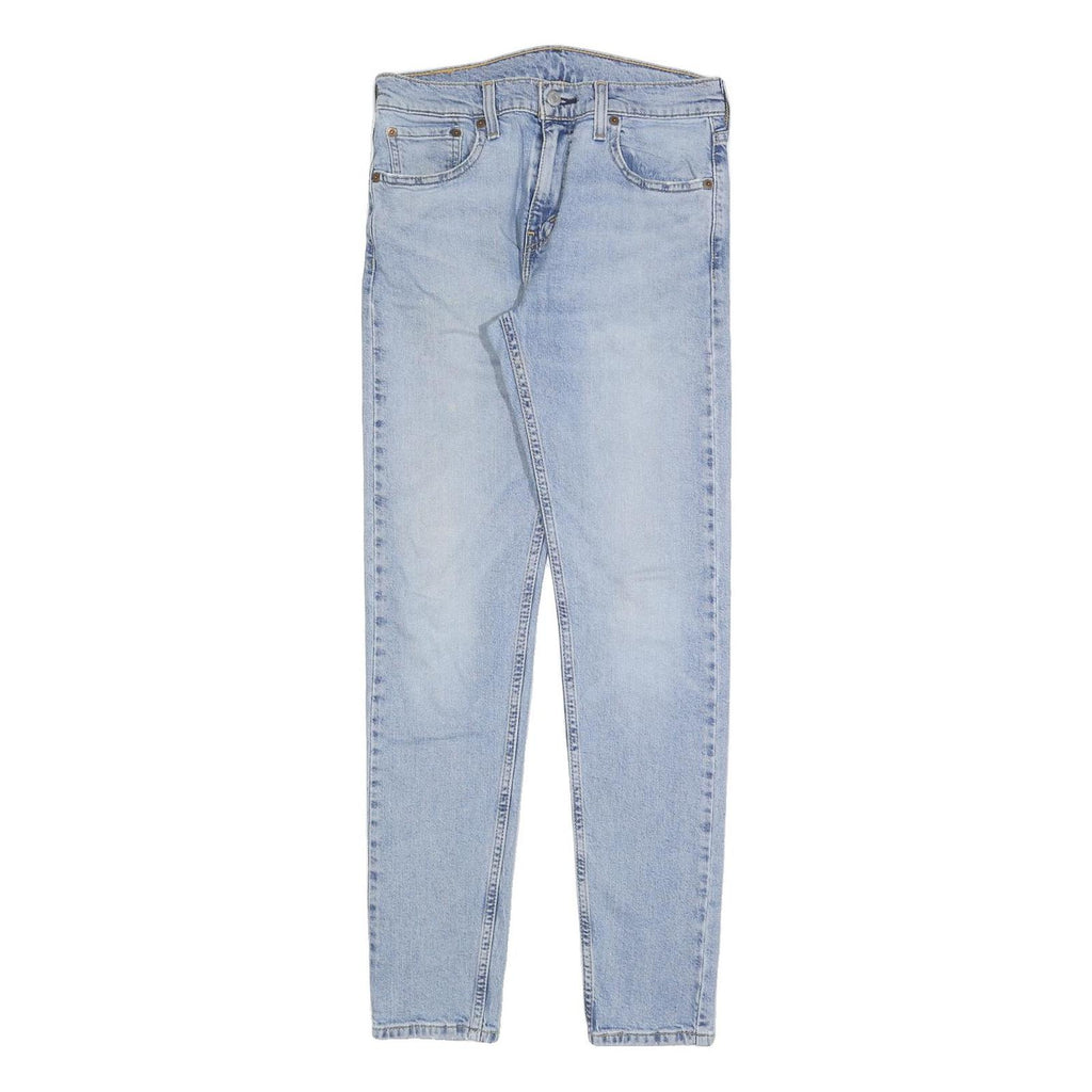LEVI'S 512 HI-BALL Mens Jeans Blue Slim Skinny Denim Light W30 L32 Zip