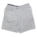 REEBOK Mens Grey Casual Polyester Sports Shorts L W34 Lightweight Breathable