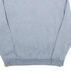 NAUTICA Mens Grey Quarter Zip M Sweatshirt Cotton Blend Pullover Casual