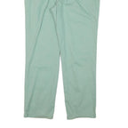 NAUTICA Mens Regular Fit Cotton Blend Green Zip Trousers W38 L31 Casual Wear
