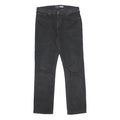 CARHARTT Mens Jeans Black Relaxed Straight Denim Medium W36 L34 Durable Casual