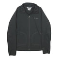 COLUMBIA Womens Black Outdoor Jacket XL Polyester Blend Zip Pockets Lightweight