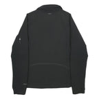 COLUMBIA Womens Black Outdoor Jacket XL Polyester Blend Zip Pockets Lightweight