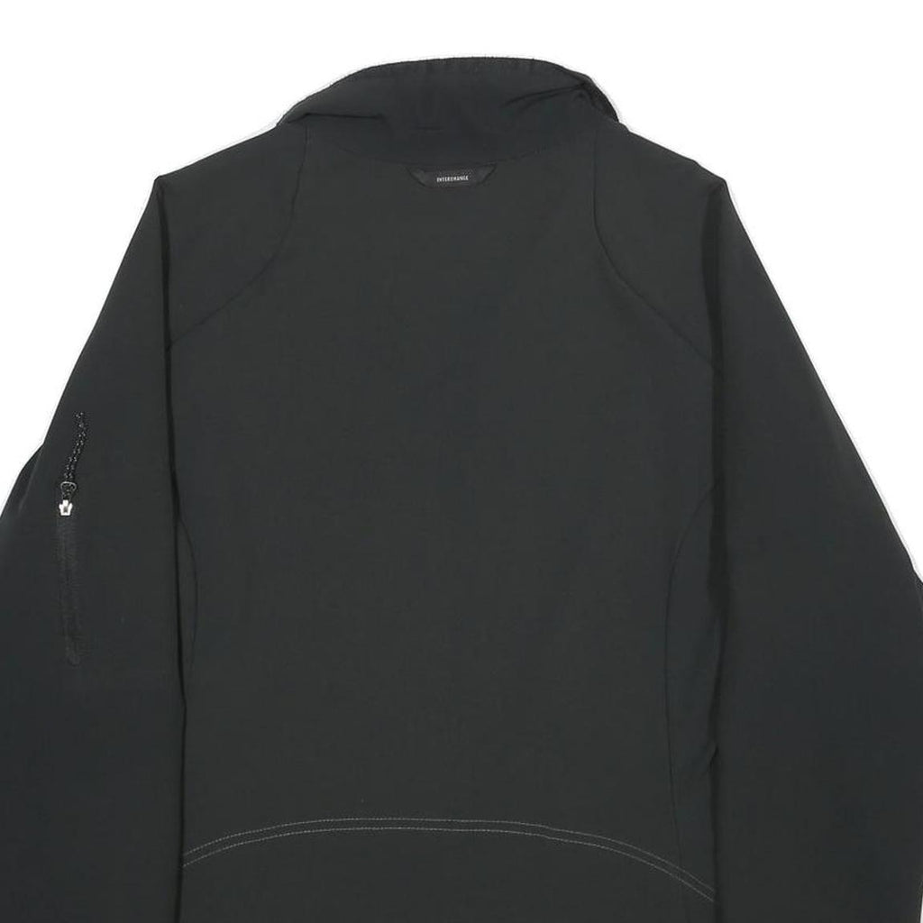 COLUMBIA Womens Black Outdoor Jacket XL Polyester Blend Zip Pockets Lightweight